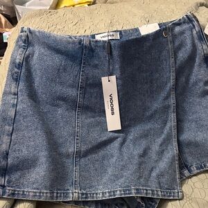 Vigoss Classic Denim Pencil Skirt